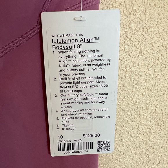 Lululemon Align Velvet Dust Bodysuit - Picture 6 of 6